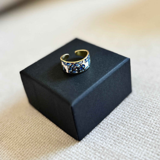 Indigo Rings Adjustable